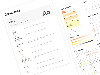 Contriving a Design System & Highlighting Its Significance buttons color palette components design system iconography latest shikha gupta typography ui ux