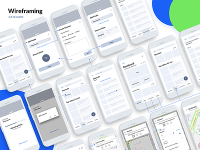 Wireframing - Healthcare clean creative design studio inspire uxd latest shikha gupta ui ux uxd technologies wireframe wireframe design