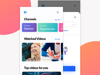 Channels - Videos UI/UX