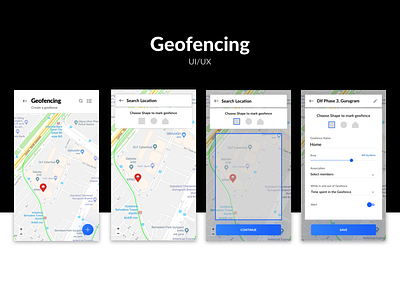 Geofencing UI/UX