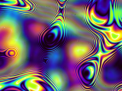 Psychedelic loop video 4k