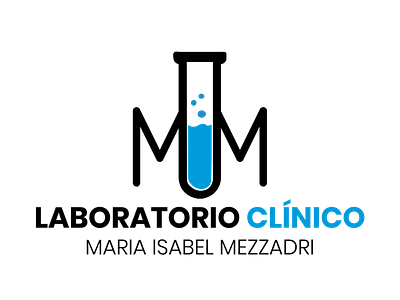 Logo for Clinical Lab branding clinical design font illustrator imagotype lab logo poppins