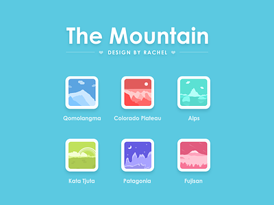 The Mountain Icon icon mountain