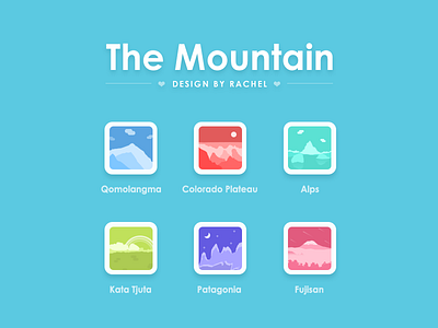 The Mountain Icon