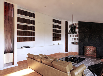 Living Room Design Options 3d architectural design architecture design interior design pump house rendering revit