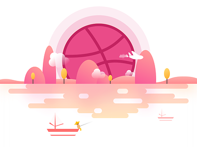 Hello，Dribbble shot， sketch，ui，inset，first