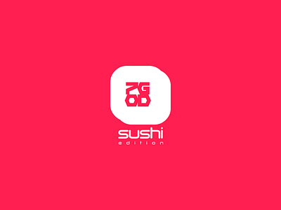 SUSHI branding design graphic design illustration logo vector