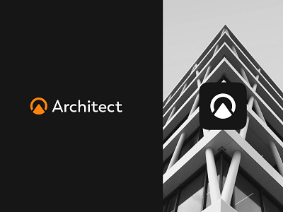 Architect logo architect branding design graphic design logo studio vector