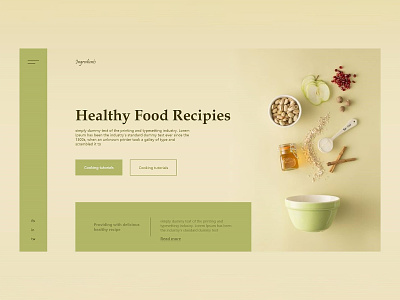 Food Landing Page