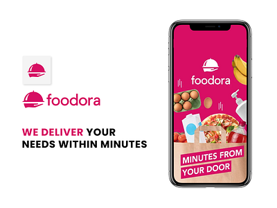 Foodora - App by Anideos agency android app app design application branding daily ui design figma graphic design illustration ios logo mobile mobile app ui ui ux uiux ux