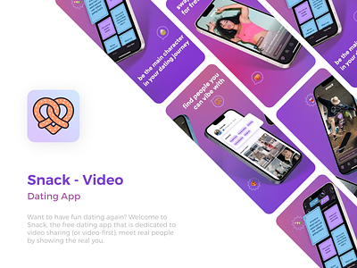 Snack Video - App by Anideos agency android app app design application branding daily ui design figma graphic design illustration ios logo mobile mobile app ui ui ux uiux ux