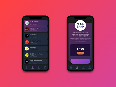 50fifty | Mobile App UX & UI app deal design mobile ui ux uxui wallet