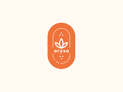 Oryza Badge 2017 badge brand design graphic design identity logo