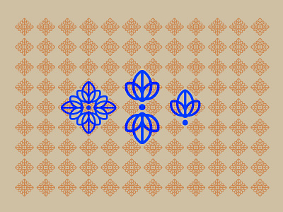 Leaf Pattern design graphic design icon logo pattern shapes
