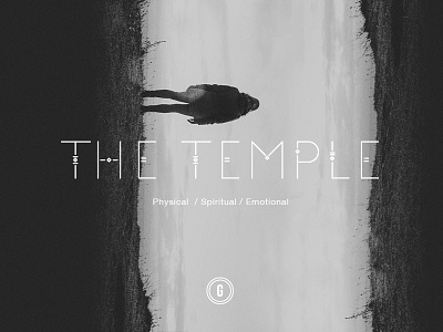 The Temple #2 brand church design graphic photography series