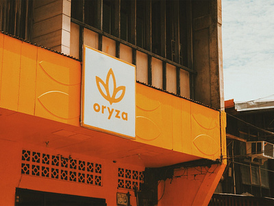 oryza logo brand branding design graphic design identity logo