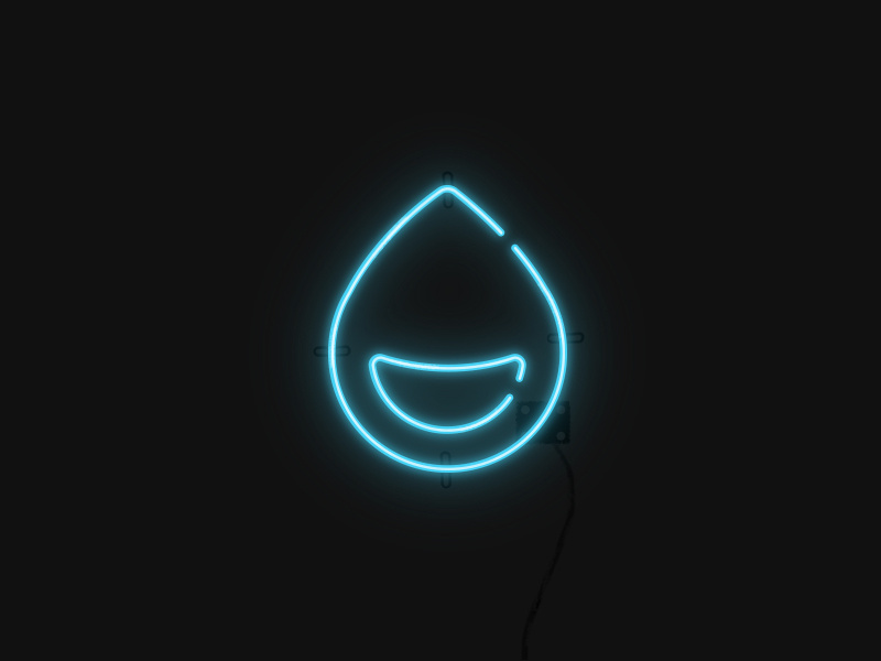 Neon Sign identity graphic design brand logo design