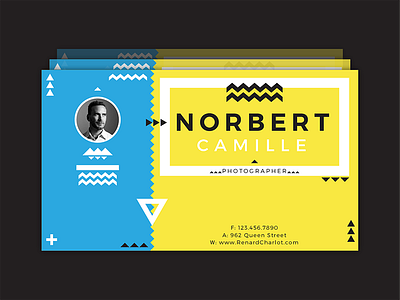 Nobert Camille branding business business card card communication company design identity marketing mock up office professional