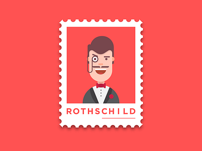 Rothschild avatar character dusuacangmong economic noble people postcard rothchild stamp