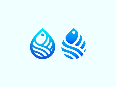 Fish Drop Logo drop fish fish drop fish drop logo logo