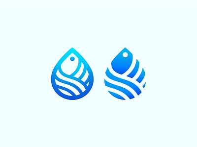 Fish Drop Logo