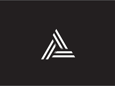 A Logo Black a logo logo monogram