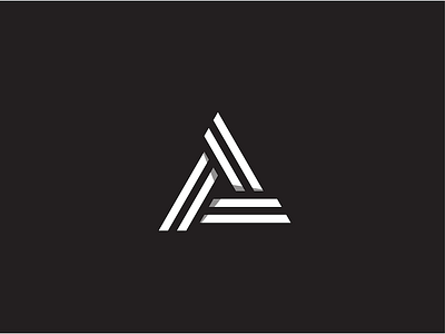 A Logo Black