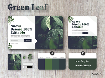 Green Leaf .ai branding design fonts free graphic design green illustration illustrator leaf logo ui vector