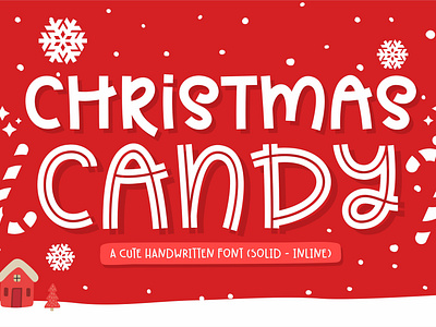 Christmas Candy Font