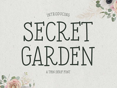 Secret Garden Font