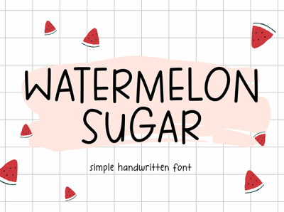 Watermelon Sugar Fonts