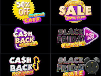 Black Friday Sale Banners