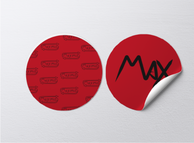 Maximus sports equipment logo MOCKUP 3d branding graphic design logo
