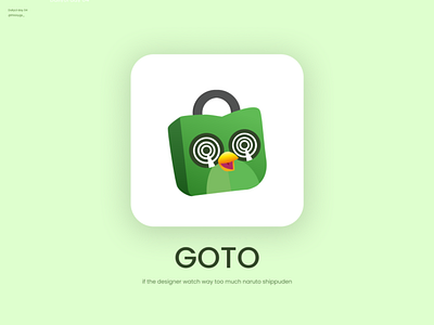 Daily UI Day 05 - App Icon Gojek x Tokopedia branding gojek illustration logo tokopedia ui ui design ui mobile