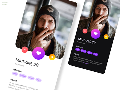 Daily UI Day 06 - User Profile