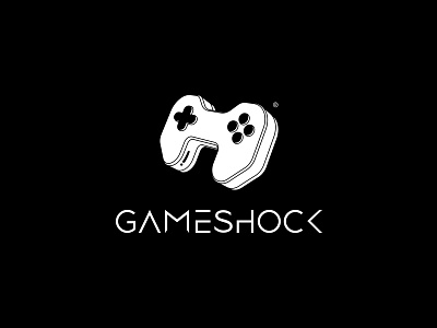 GameShock - Monochrome ‪‎art‬ ‪‎branding‬ ‪‎brand‬ ‪‎controller‬ ‪‎design‬ ‪‎dualshock‬ ‪‎game‬ ‪‎gaming‬ ‪‎logo brand‬ ‪‎logo design‬ ‪‎logodesign‬ ‪‎logo‬