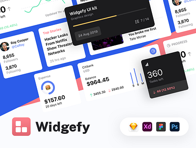 Widgefy Multipurpose iOS Widgets UI Pack app free freebie freebies ios ios app ios widget ios14 ios14homescreen mobile app mobile app design template ui ui kit ux widget widgets