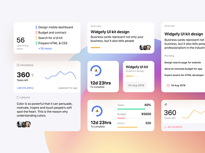 iOS Home Screen Widgets UI Pack app dashboard ios ios widgets ios14 ios14homescreen mobile app mobile ui product design productivity template ui ui kit ux widget