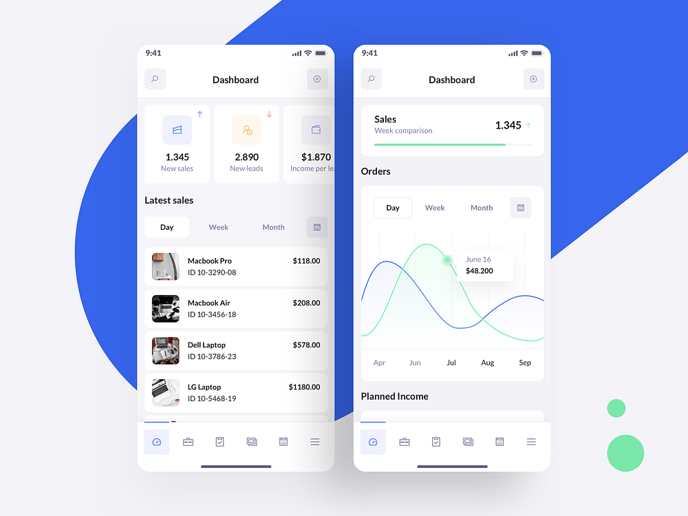 CRM Dashboard UI Design by WhiteUI.Store on Dribbble