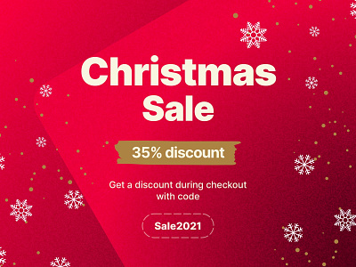 35% Discount on all digital products app christmas design discount marketplace sale store template theme ui ui design ui kit ux xmas