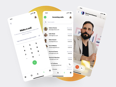 Calls and Interview - Workster UI Kit for Job Boards admin app board call conversation dashboard design desk inspiration interview job list mobile profile saas trend ui ui kit ux video