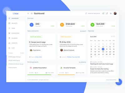 Dashboard - Project Management UI Kit