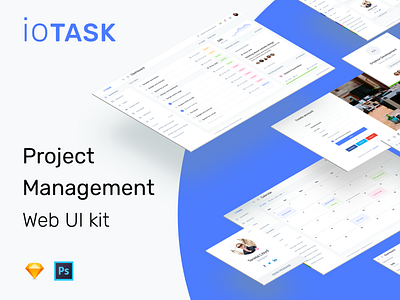 IOTASK - Project Management UI Kit