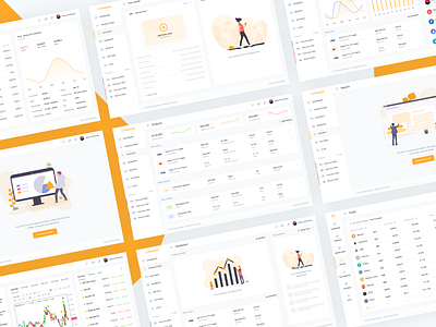 IOFinance Update is Here accounting admin bank banking budget credit card dashboard finance fintech forex illustration invoice money app payment paypal saas stocks trading ui kit wallet