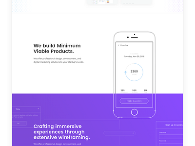 Landing Page Design