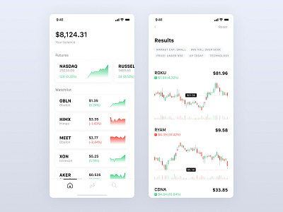 Mobile Application - Stock App