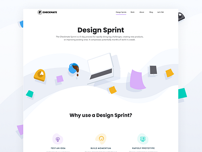 Website Design - Checkmate Digital Design Sprint