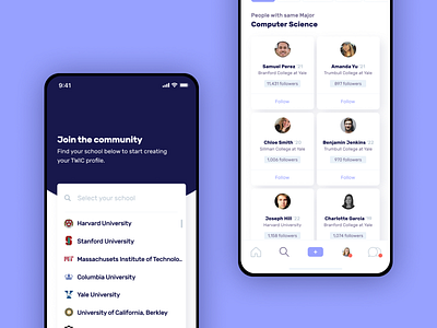 Mobile Design - Collegiate Community