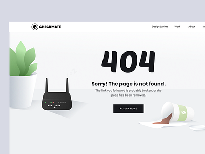 Website Design - Checkmate Digital 404 404 404 page design 404page dailyui landing page landing page ui ui ux web site design website website design