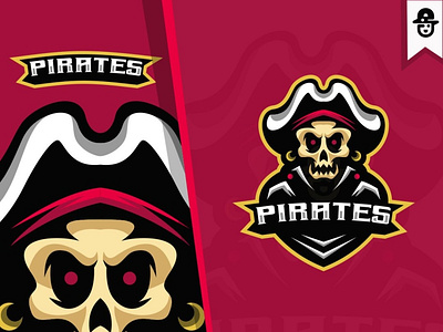 Pirates esport esport logo graphic design logo logo gaming logo maker sport logo vector